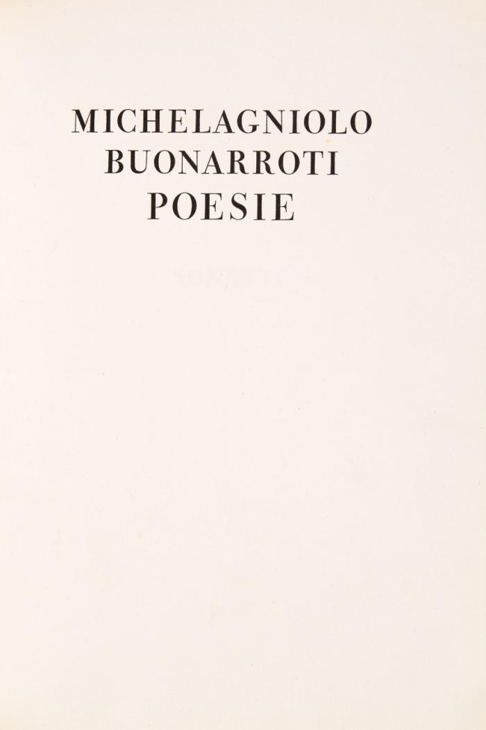 Poesie.
