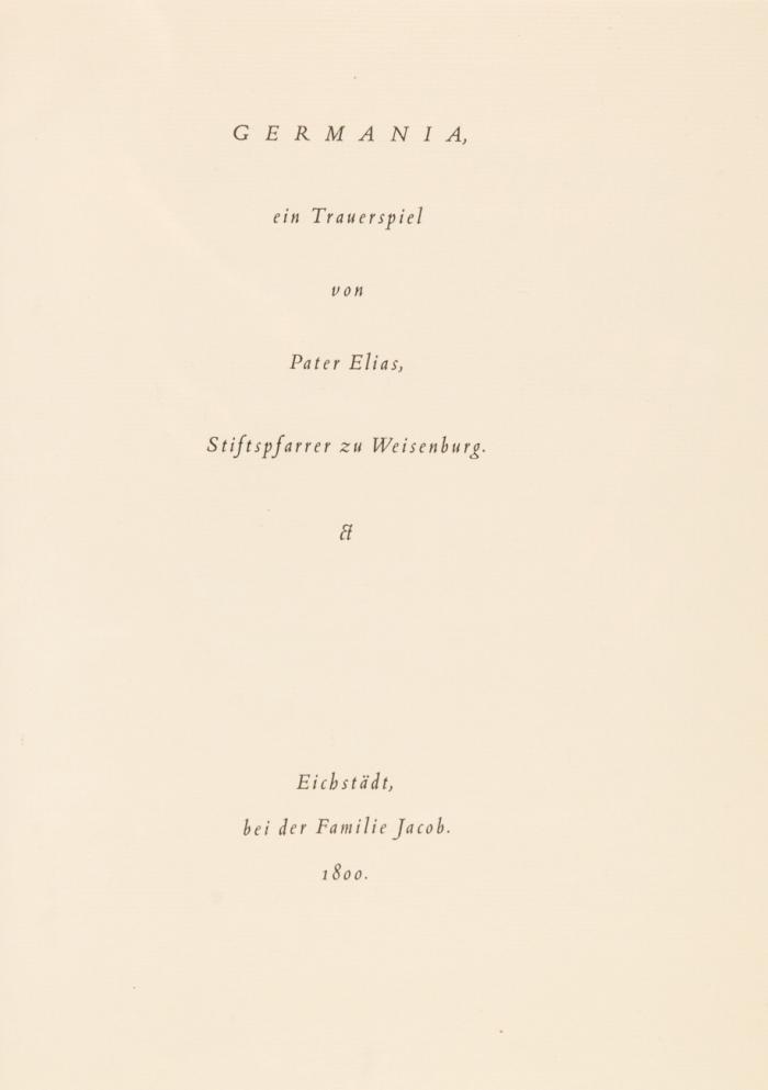 Germania. Neue Ausgabe. Mit vier OrLithogr. von Alfred Kubin.