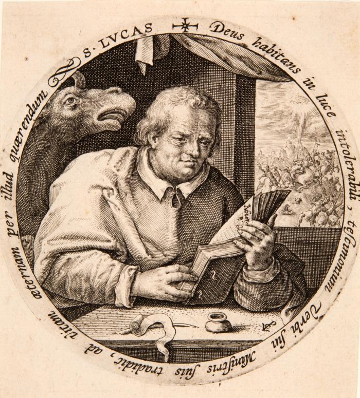 Der Evangelist Lukas.