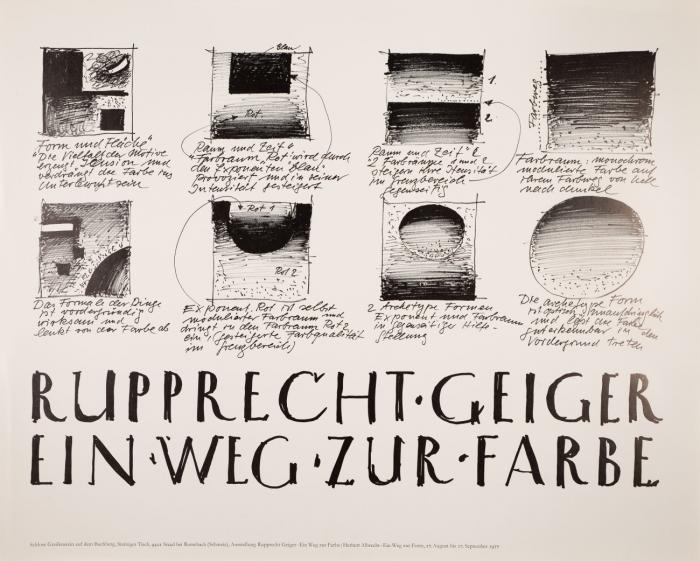Ein Weg zur Farbe - Ein Weg zur Form.