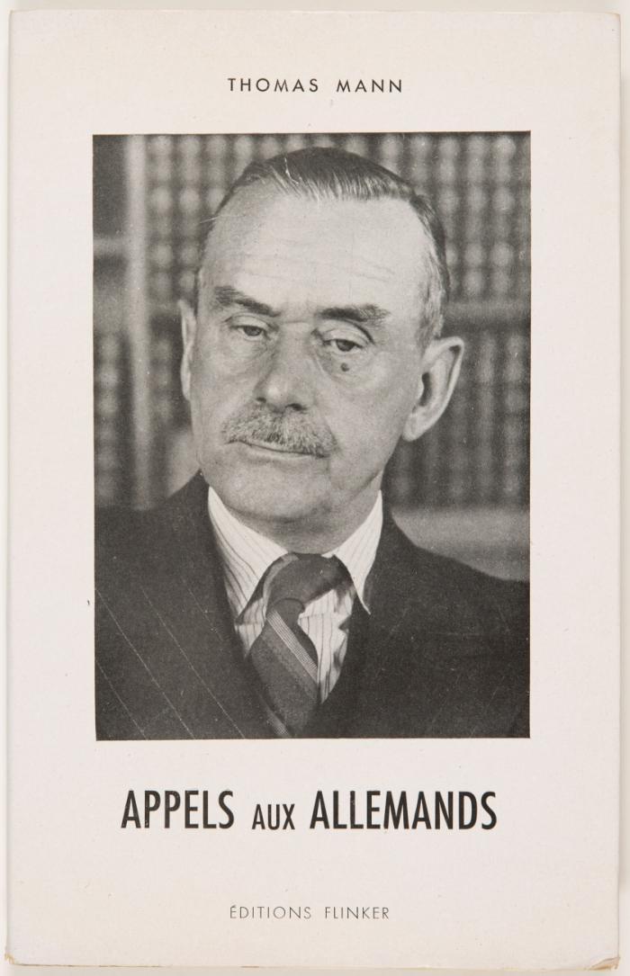 Appels aux Allemands. Messages radiodiffusés adressés aux Allemands. Traduit de l'allemand par Pierre Jundt. Introduction critique d'Edmond Vermeil.