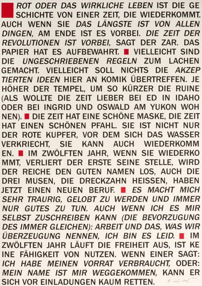 Für Oskar Lafontaine. Aktion für mehr Demokratie 1990.