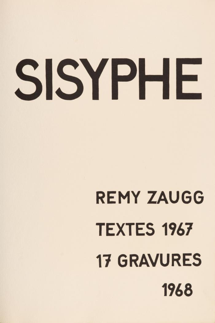Sisyphe.