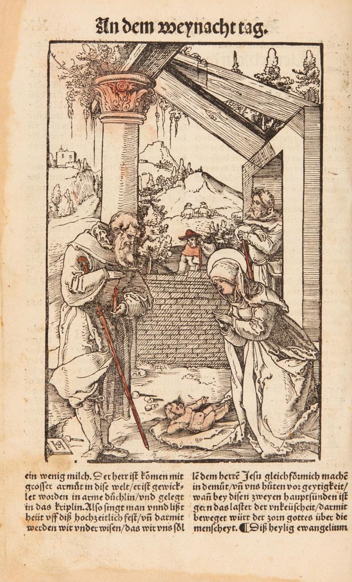 [Das new Plenarium oder ewangely buch, so inhaltet alle Ewãgelien vnd Epistelen des gantze iars/ sampt alles gesangs aller messen ... auch etlich messen, vormals  in teutsche nye getrucht.