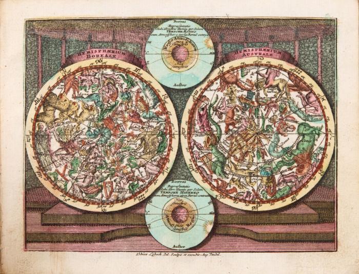 Kurzgefasste Geographie, in sich haltend einen aneinander hangenden Entwurf aller Theile des bewohnten Erdbodens, nebst compendieusen Landcharten, welche einen kleinen Sack-Atlas ausmachen.