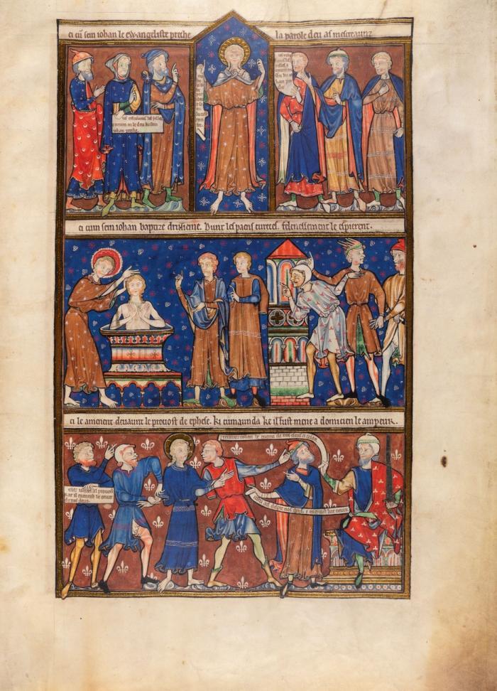 Die Trinity-Apokalypse. Faksimile MS R. 16.2 der Trinity College Library, Cambridge.