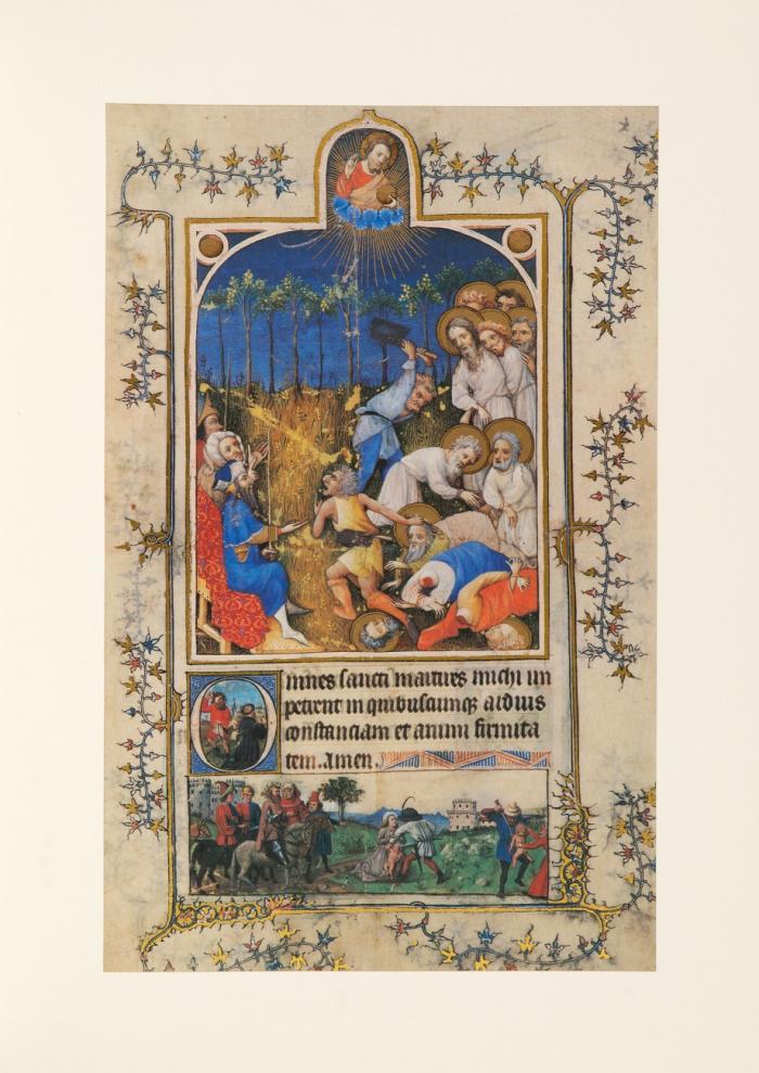 Die Blätter im Louvre und das verlorene Turiner Gebetbuch. RF 2022 - 2025. Département des arts graphiques Musée du Louvre, Paris und Handschrift K. IV.29 Bibliotheca Nazionale Universitaria, Torino. 4 Faksimileblätter mit Begleitheft und Kommentarband.