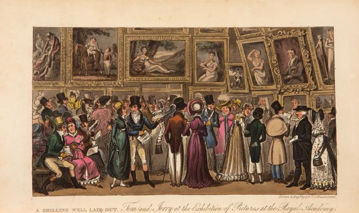 Life in London; or, the day and night scenes of Jerry Hawthorn, esq. and his elegant friend Corinthian Tom, accompanied by Bob Logic, the Oxonian, in their rambles and sprees through the metropolis.
