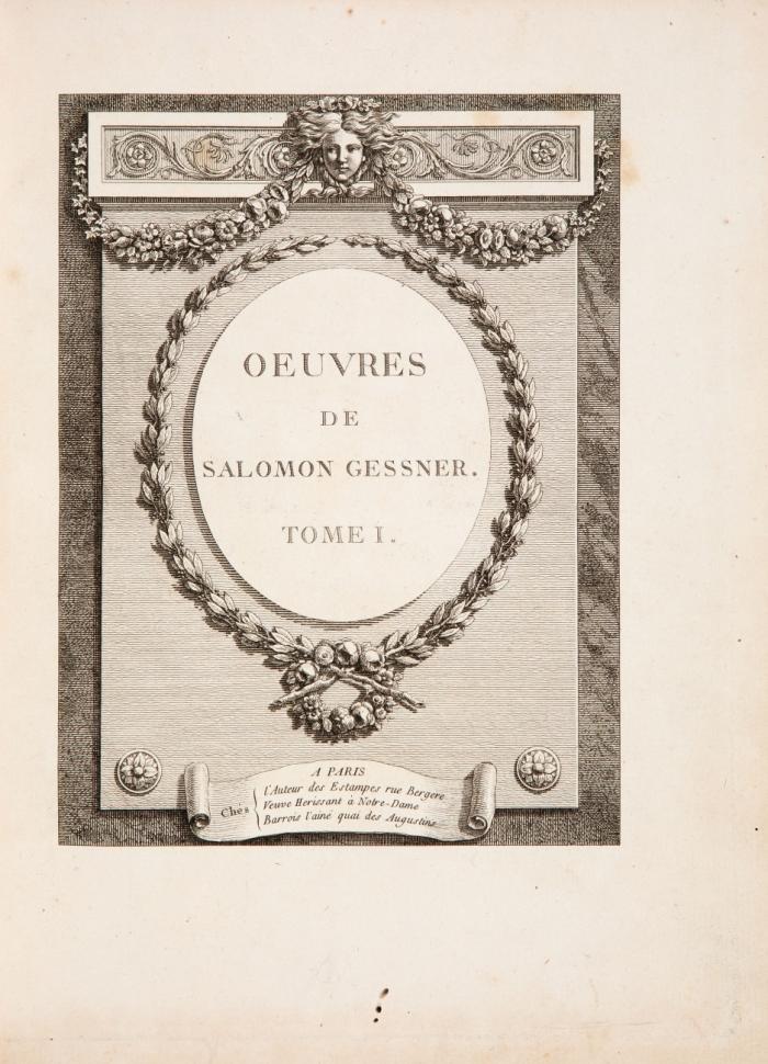 Oeuvres de Salomon Gessner. 3 Bde.