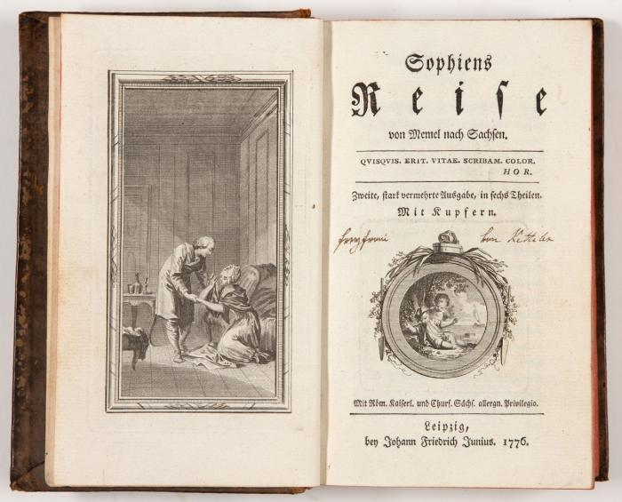 Sophiens Reise von Memel nach Sachsen. 6 Bde.