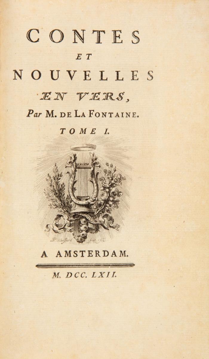 Contes et Nouvelles en vers. 2 Bde.