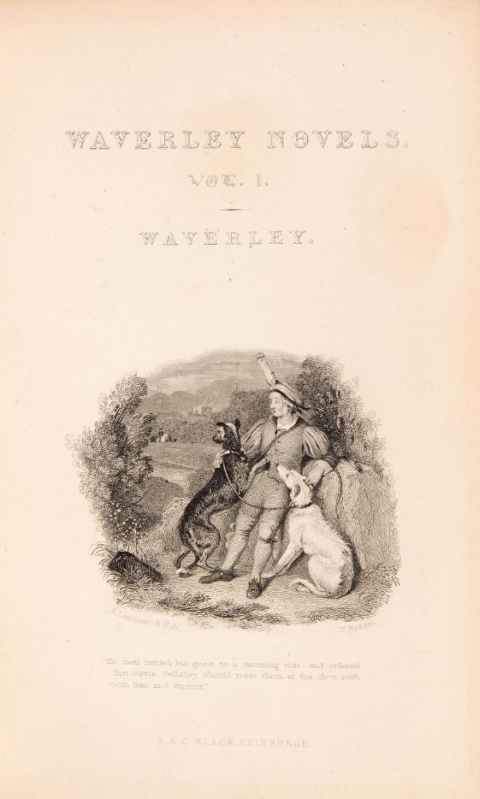 The waverly novels. 48 Bde.
