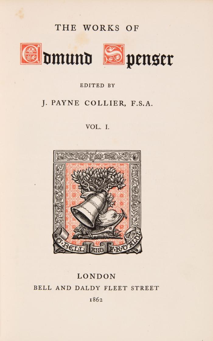 The works. Edited by J. Payne Collier. 5 Bde.