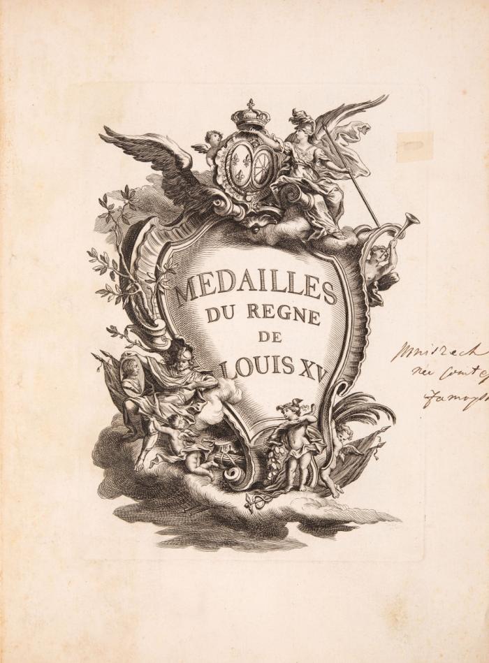 Medailles du Regne de Louis XV.