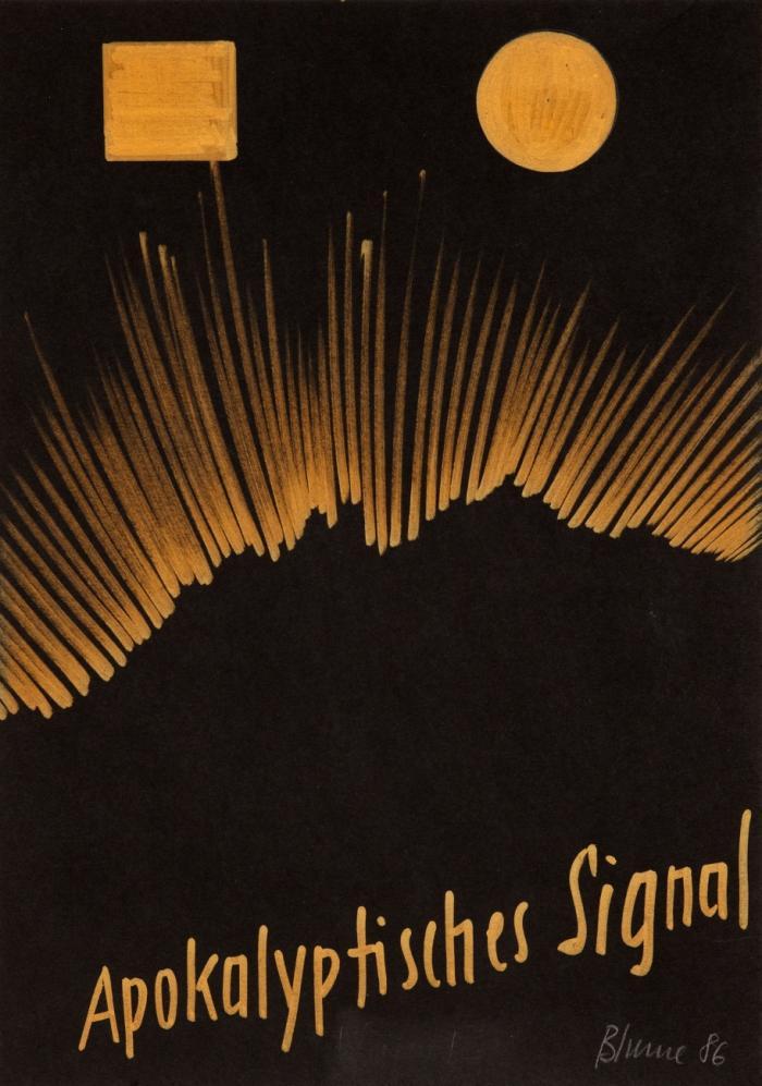 APOKALYPTISCHES SIGNAL / MONDNACHT IM GEBIRGE / PUNKTUELLE VORSTELLUNG