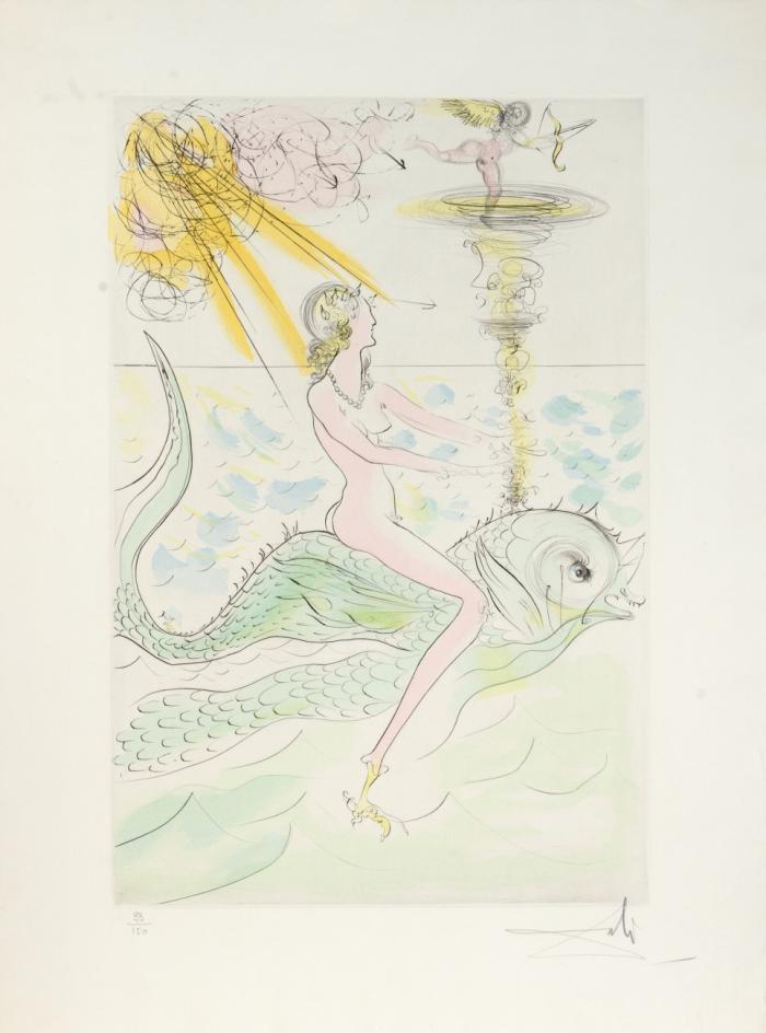 SIRÈNE AU DAUPHIN