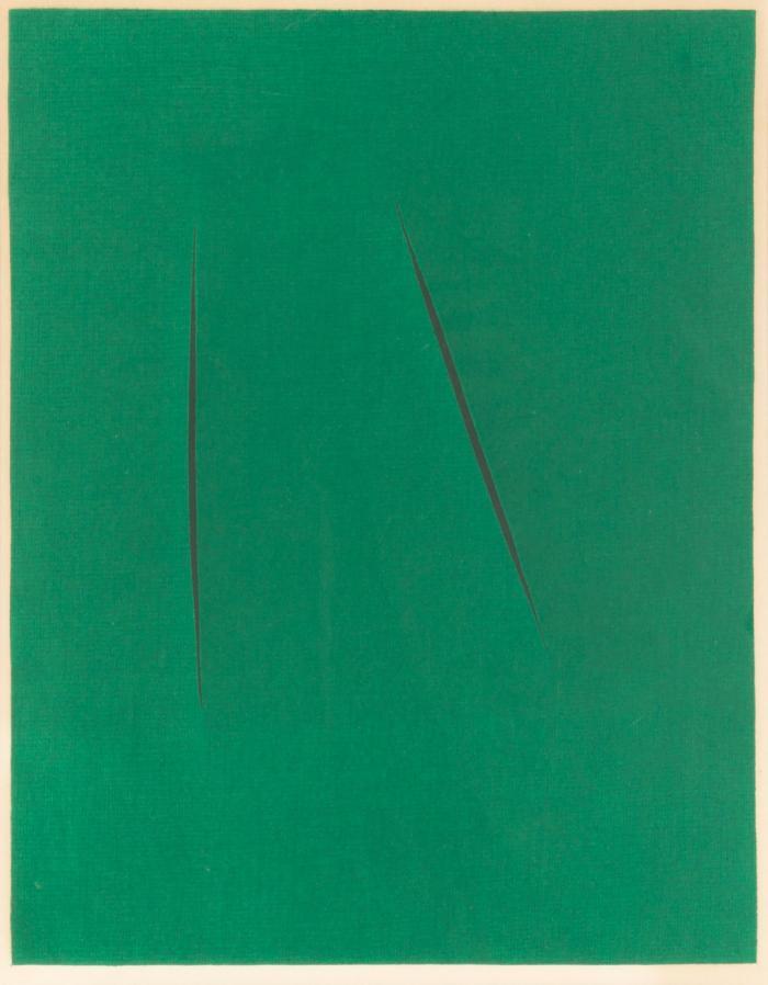 CONCETTO SPAZIALE (AUS: SAN LAZZARO ET SES AMIS, XXe SIÈCLE)