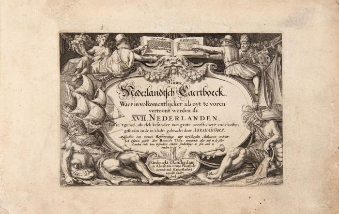 Nieuw Nederlandtsch Caertboeck. Waer in volkomentlijcker als oyt te voren vertoont werden de XVII. Nederlanden.