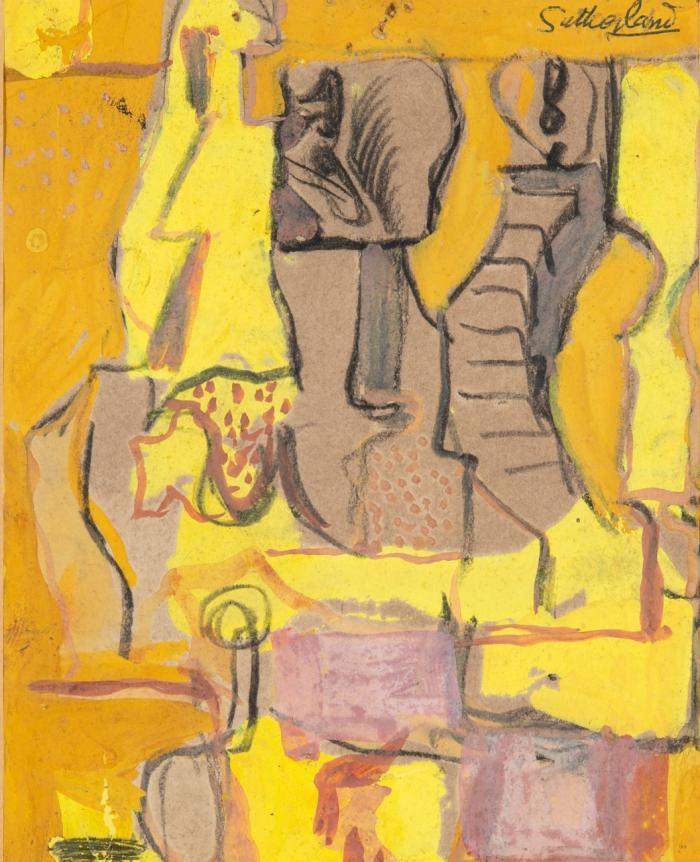 STUDY FOR 'ORIGINS OF THE LAND'