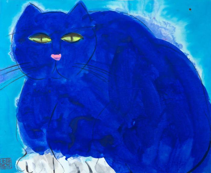 OHNE TITEL (KATZE)