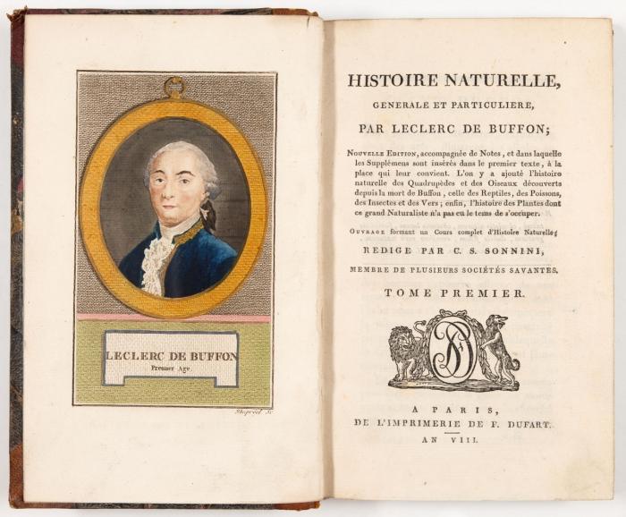 Histoire naturelle, générale et particulière. Nouvelle édition, redigé par C. S. Sonnini. 127 Bde.