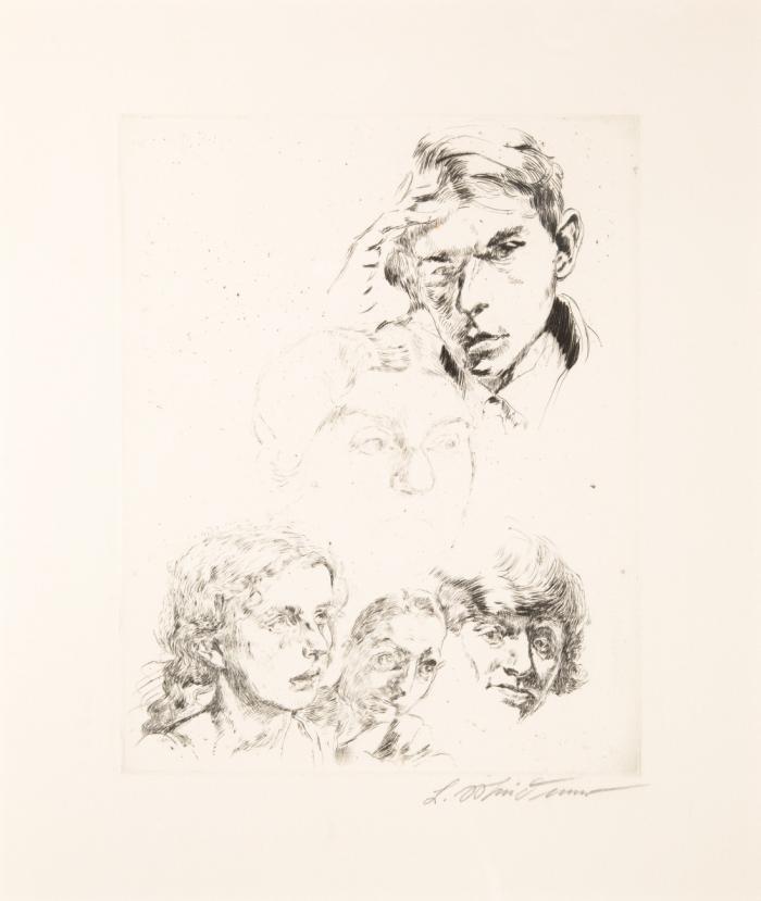 FÜNF PORTRAITSTUDIEN