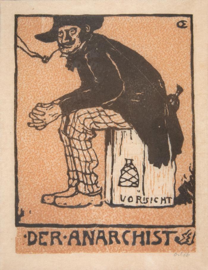 DER ANARCHIST (AUS: KLEINE HOLZSCHNITTE)