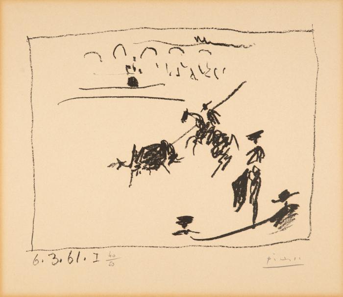LA PIQUE (AUS: ALOS TOROS AVEC PICASSO)