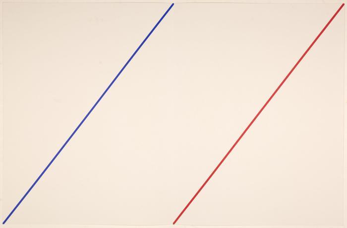 Überkreuzung Blau - Rot (Überkreuzung I-II)