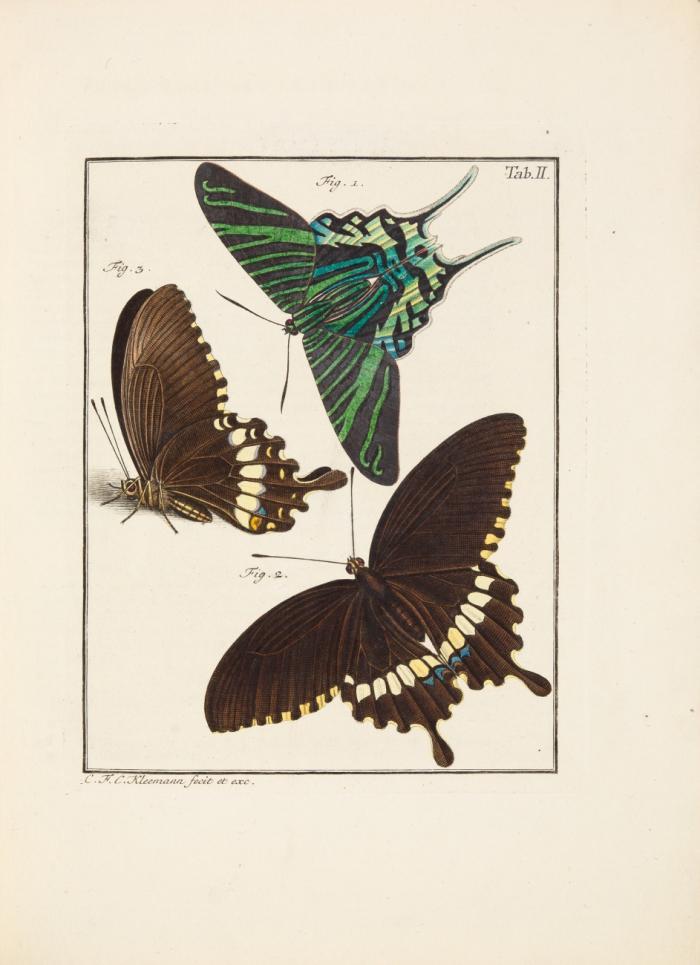 De natuurlyke historie der Insecten. Met zeer nutte en fraaie aanmerkingen verrykt, door den Heer C. F. C. Kleemann. 4 in 8 Bdn. und 1 Supplementband: (C. F. Kleemann): Vervolg op de natuurlyke historie der insecten. Zus. 9 Bde.