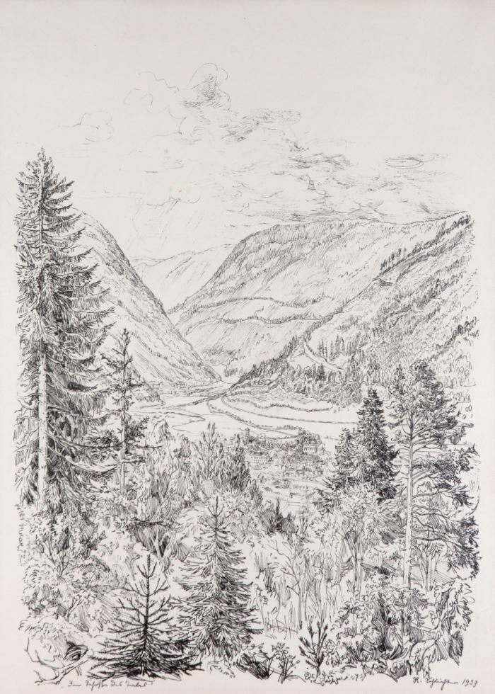 IM SCHOSS DES TALES / SPAZIERGÄNGER (AUS: DIE SCHAFFENDEN) 1920 / DIE SÄNGERIN UND DER ABBÉ