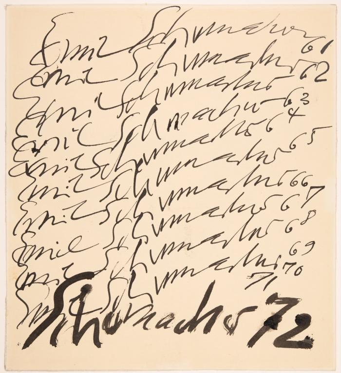 OHNE TITEL (SIGNATUREN 61-72)