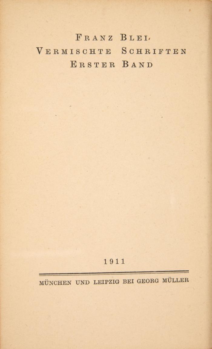 Vermischte Schriften. 6 Bde.