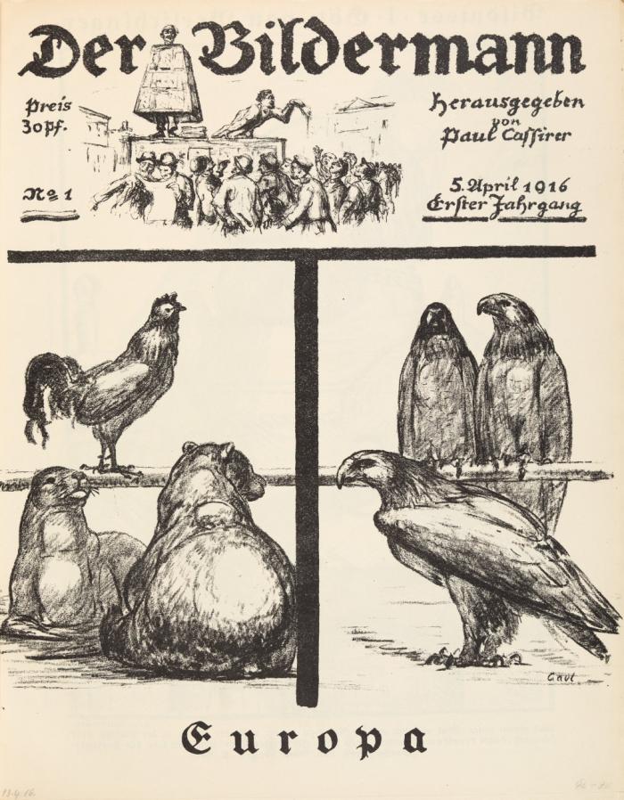 Der Bildermann. Erster Jahrgang Nr. 1-18 (= alles).