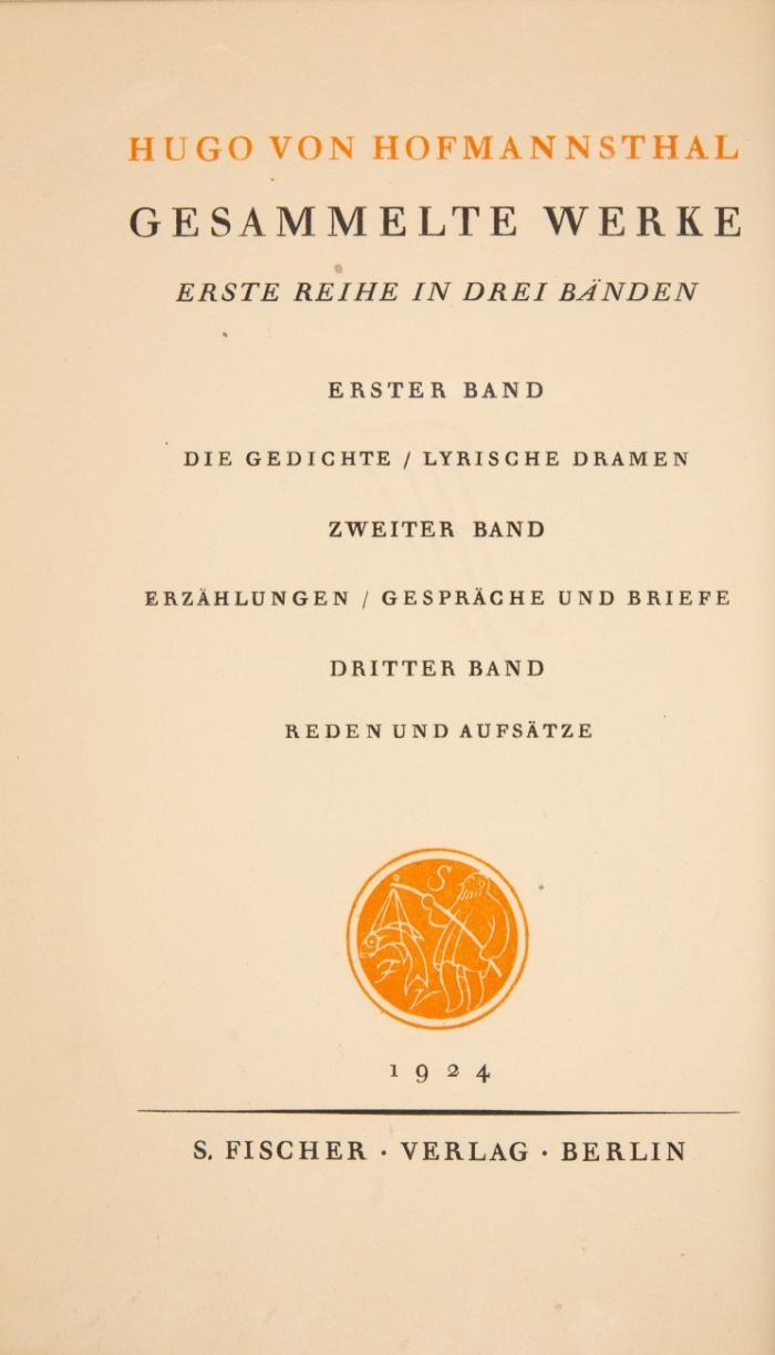 Gesammelte Werke. 6 Bde.