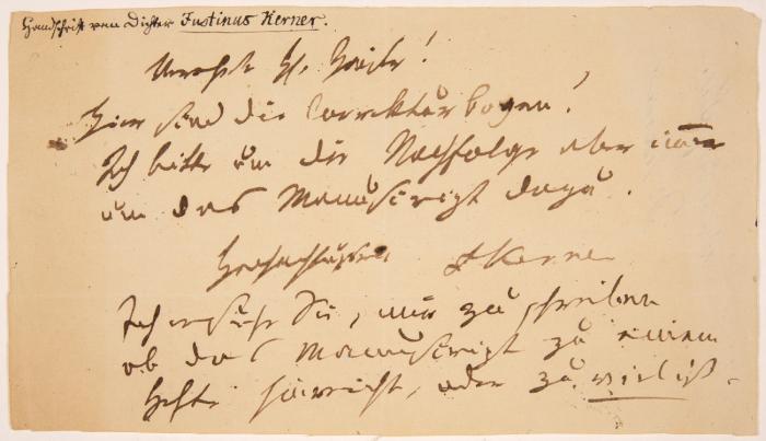 E. Brief m. U.
