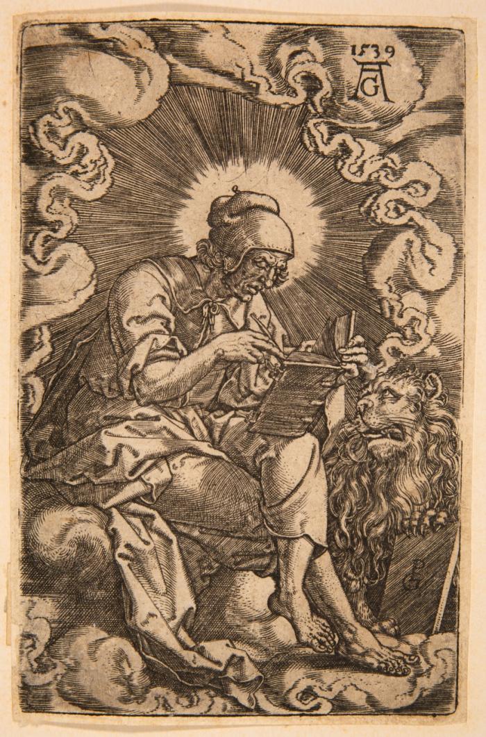Der Evangelist Markus. Nach Pencz.