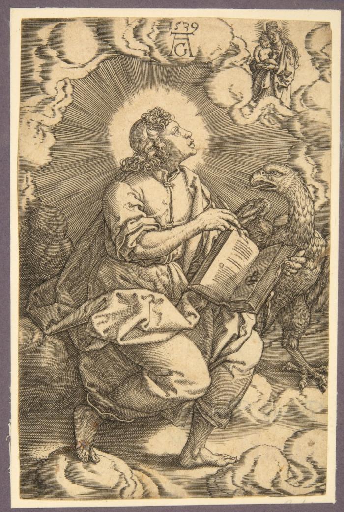 Der Evangelist Johannes.