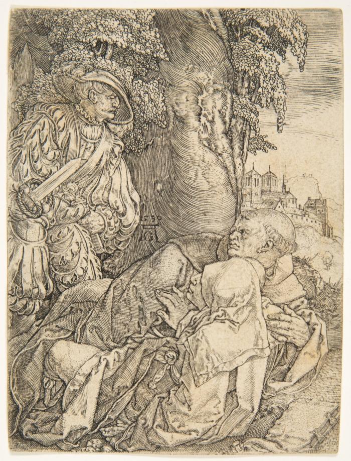 Der Mönch und die Nonne. 1530.