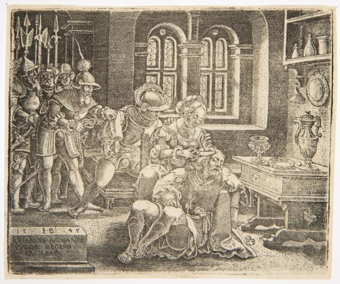 Samson und Delila. 1545.