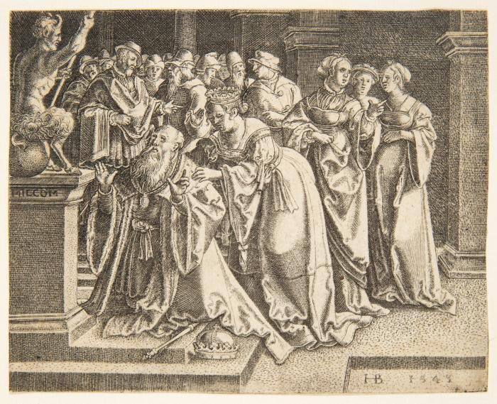 Salomons Götzendienst. 1545.