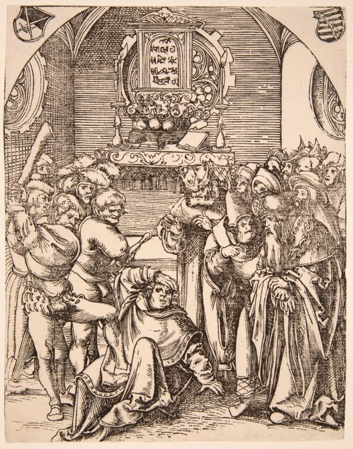 Das Martyrium des Heiligen Judas Thaddäus.