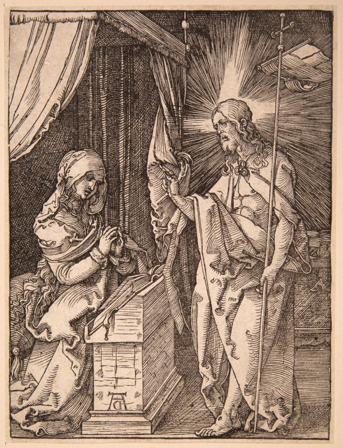 Christus erscheint seiner Mutter.