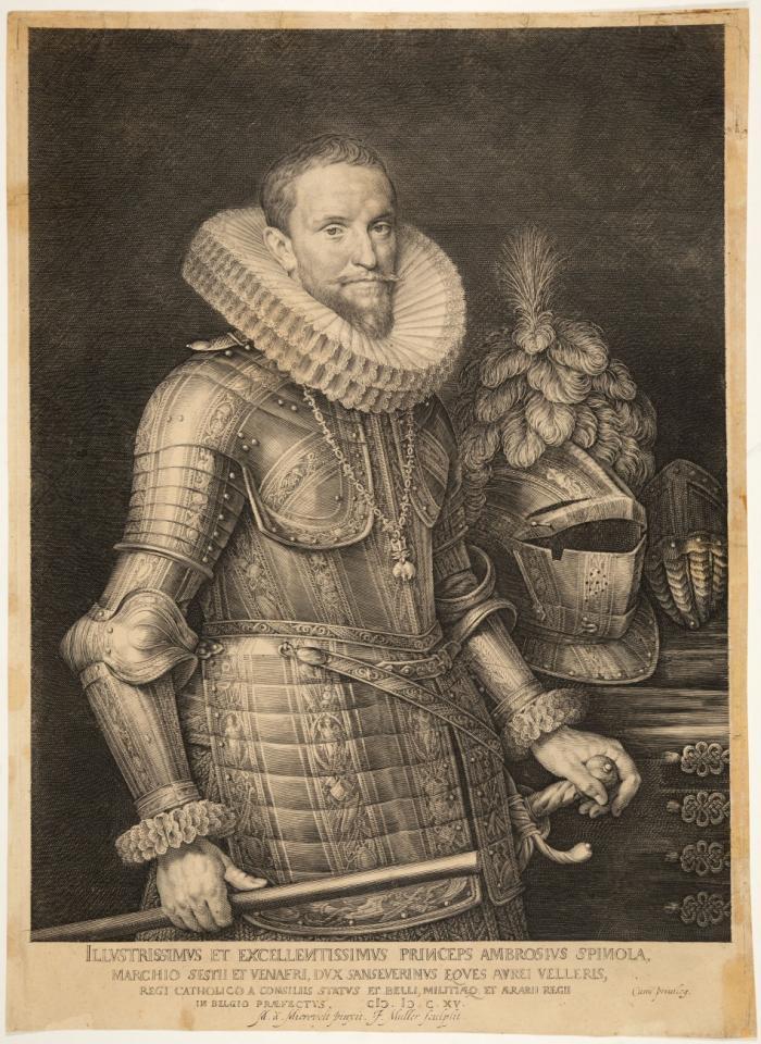 Bildnis Ambrosius Spinola.