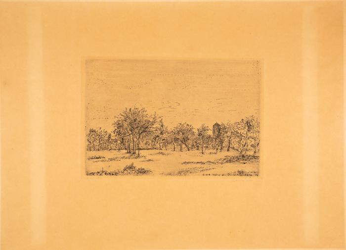 Le verger (Der Obstgarten)