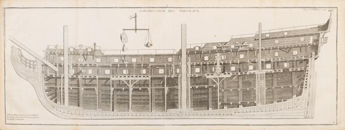 Èlémens de l'architecture navale, ou traité pratique de la construction des vaisseaux. Seconde Édition revue, corrigée & augmentée.