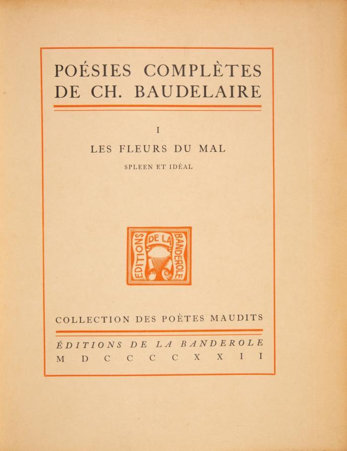 Poésies complètes. Collection des poètes maudits. 3 Bde.