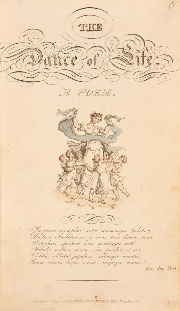 The dance of life, a poem, by the author of 