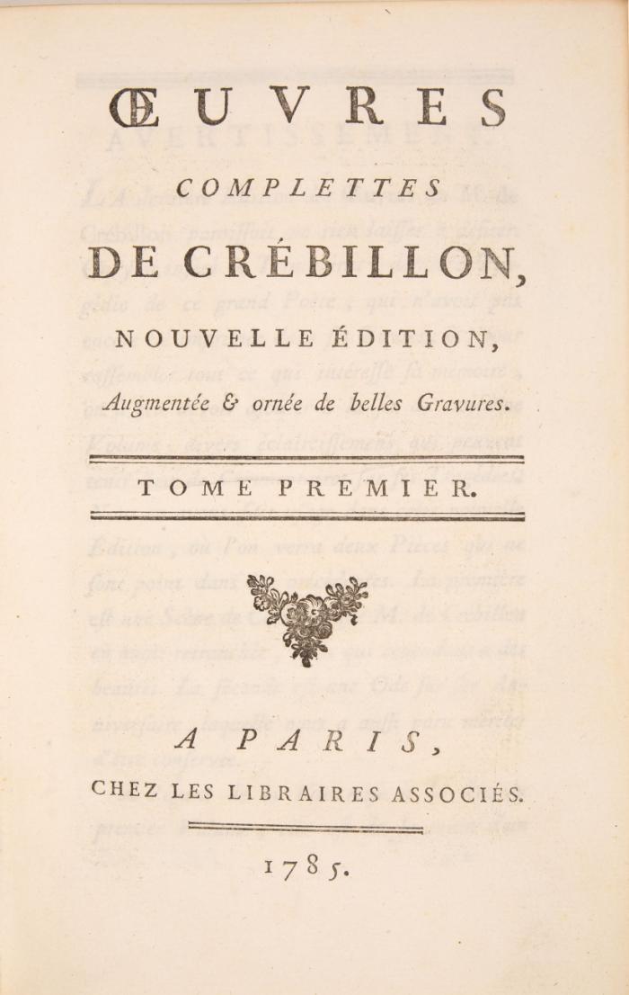 Œeuvres completes. Nouvelle édition. Augmentée & ornée de belles gravures. 3 Bde.