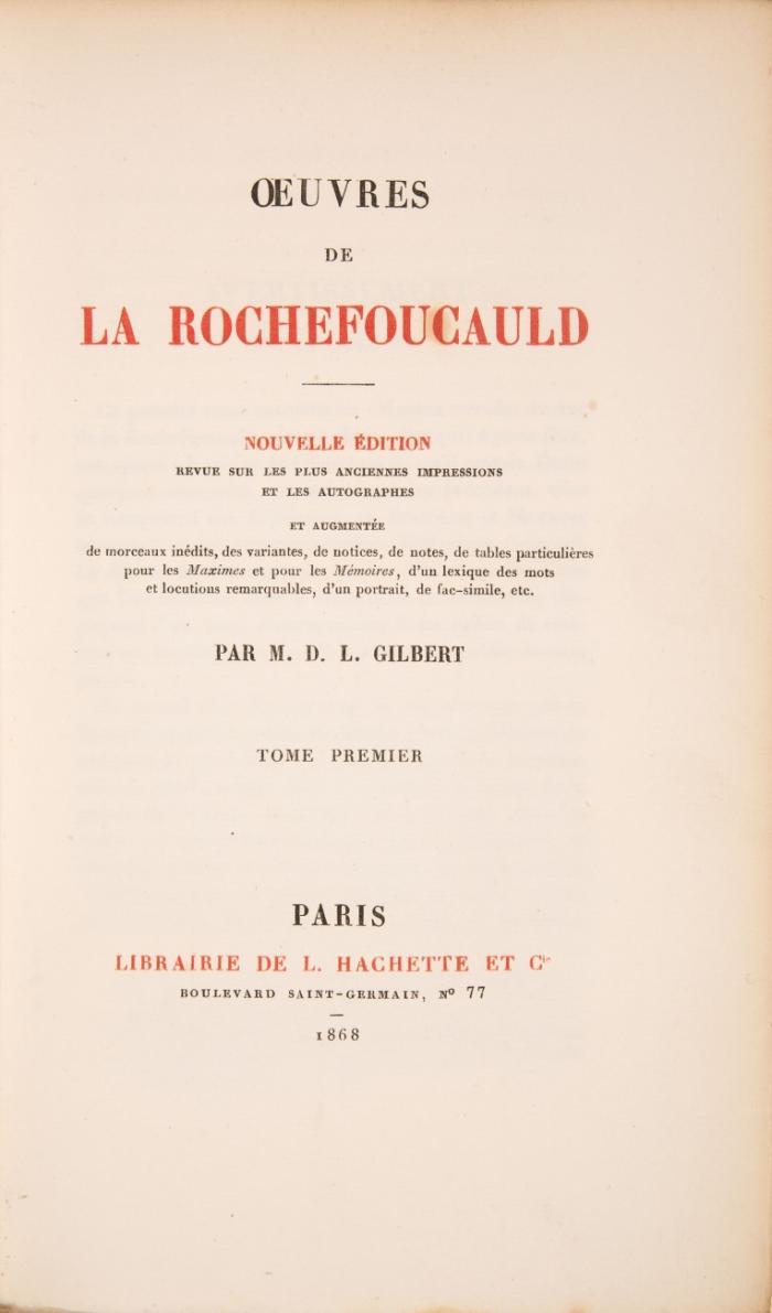 Oeuvres. Nouvelle edition. Par M. D. L. Gilbert et J. Gourdault. 3 in 4 Bdn.